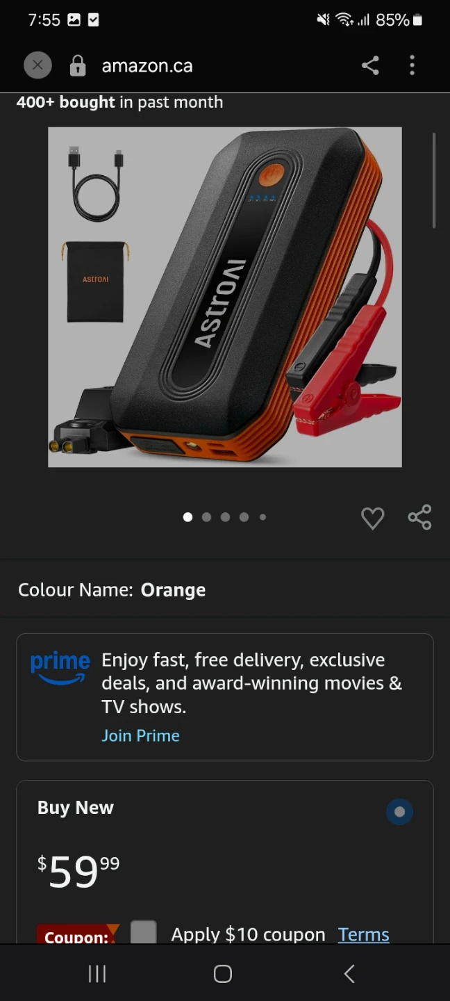 Portable Jumpstarter for car - photo 3