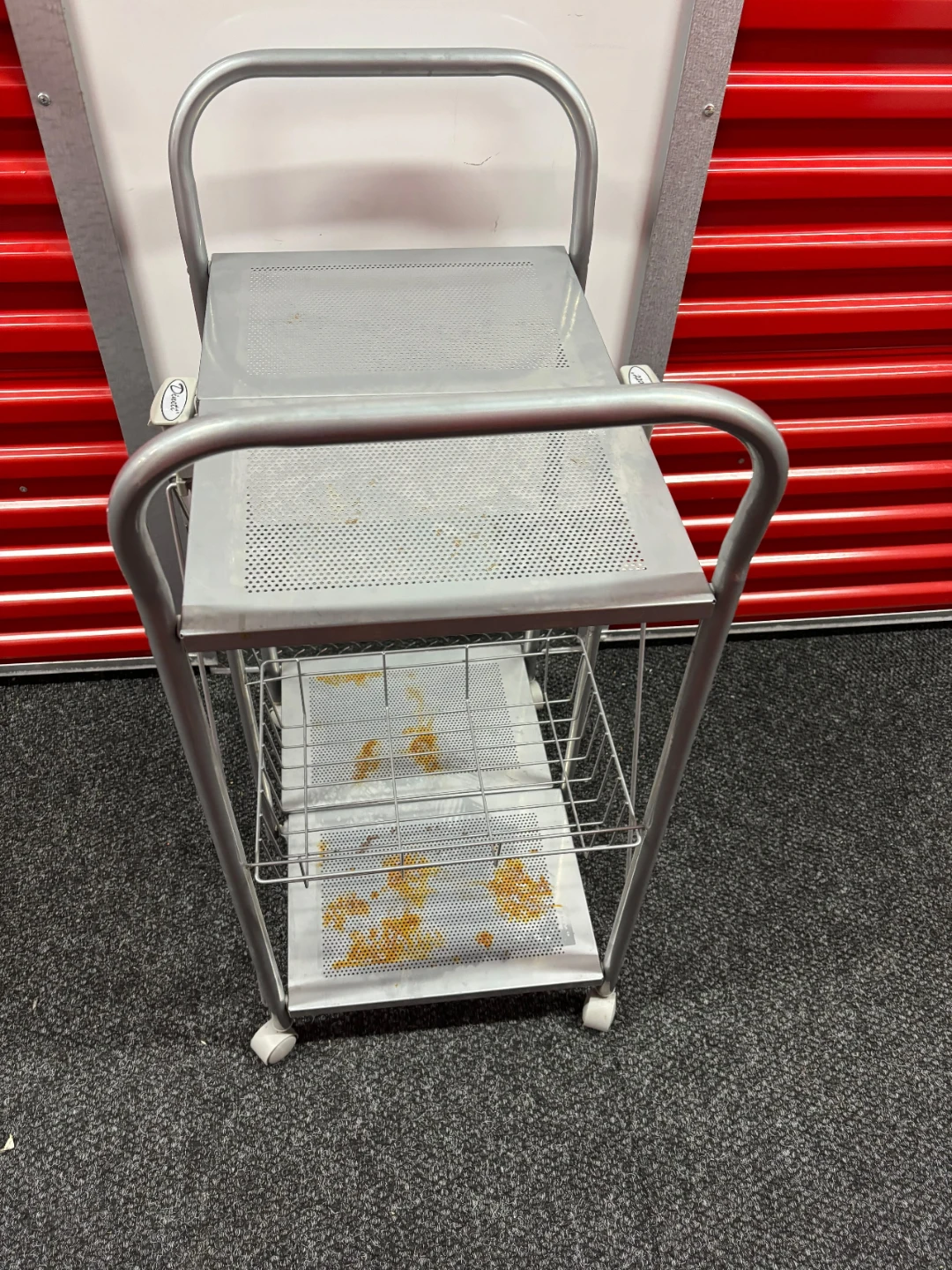 Dinett Metal Serving Cart - photo 2
