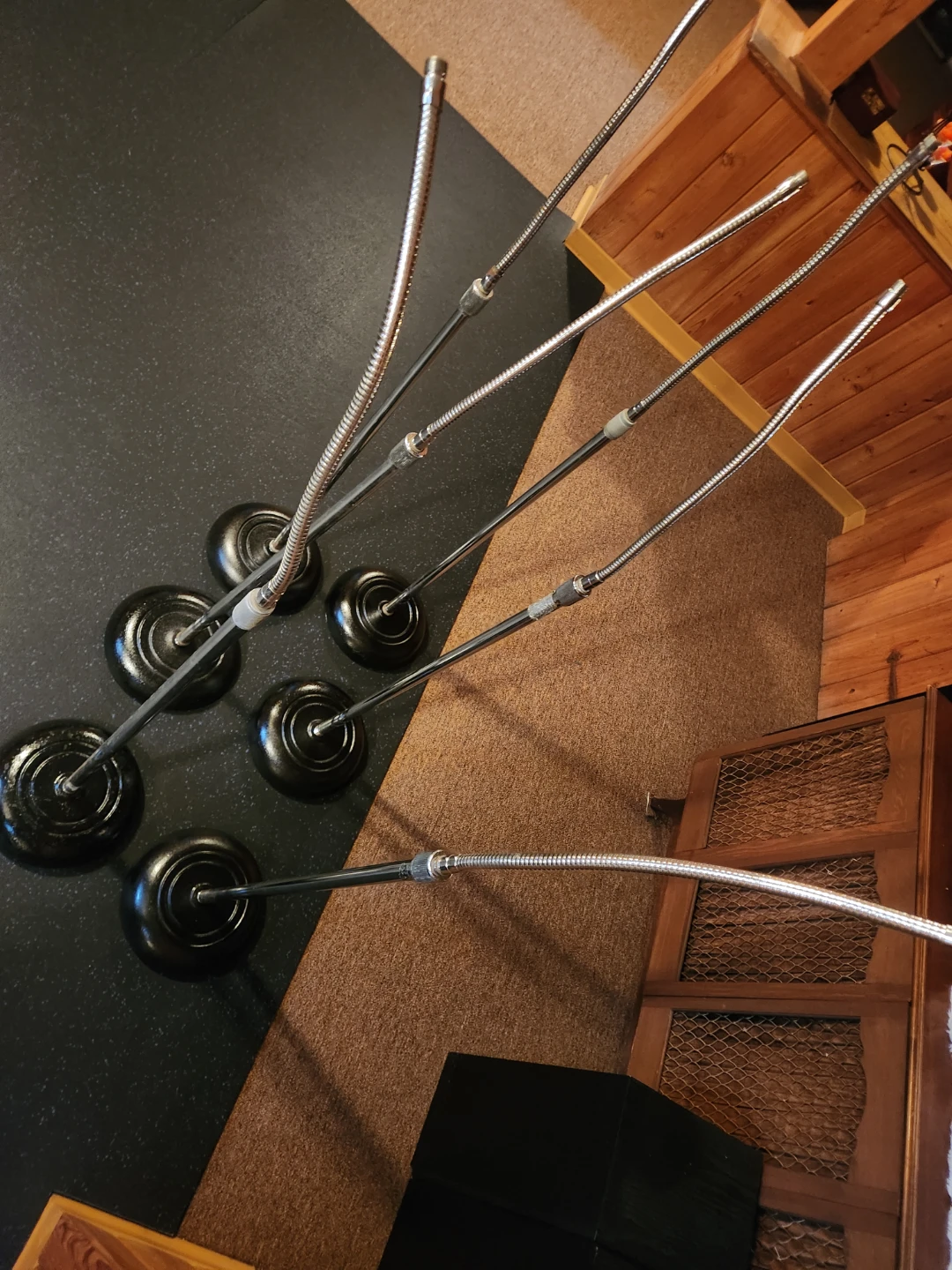 4 microphone stands
