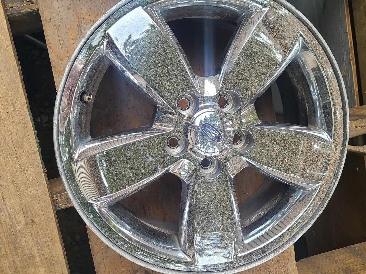 Ford Chrome Alloy Wheel Rim - photo 2