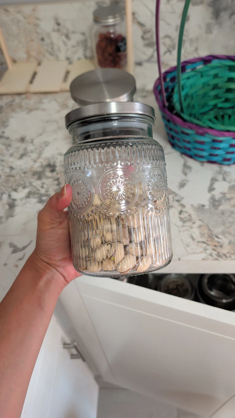 Glass jars and baskets - photo 5