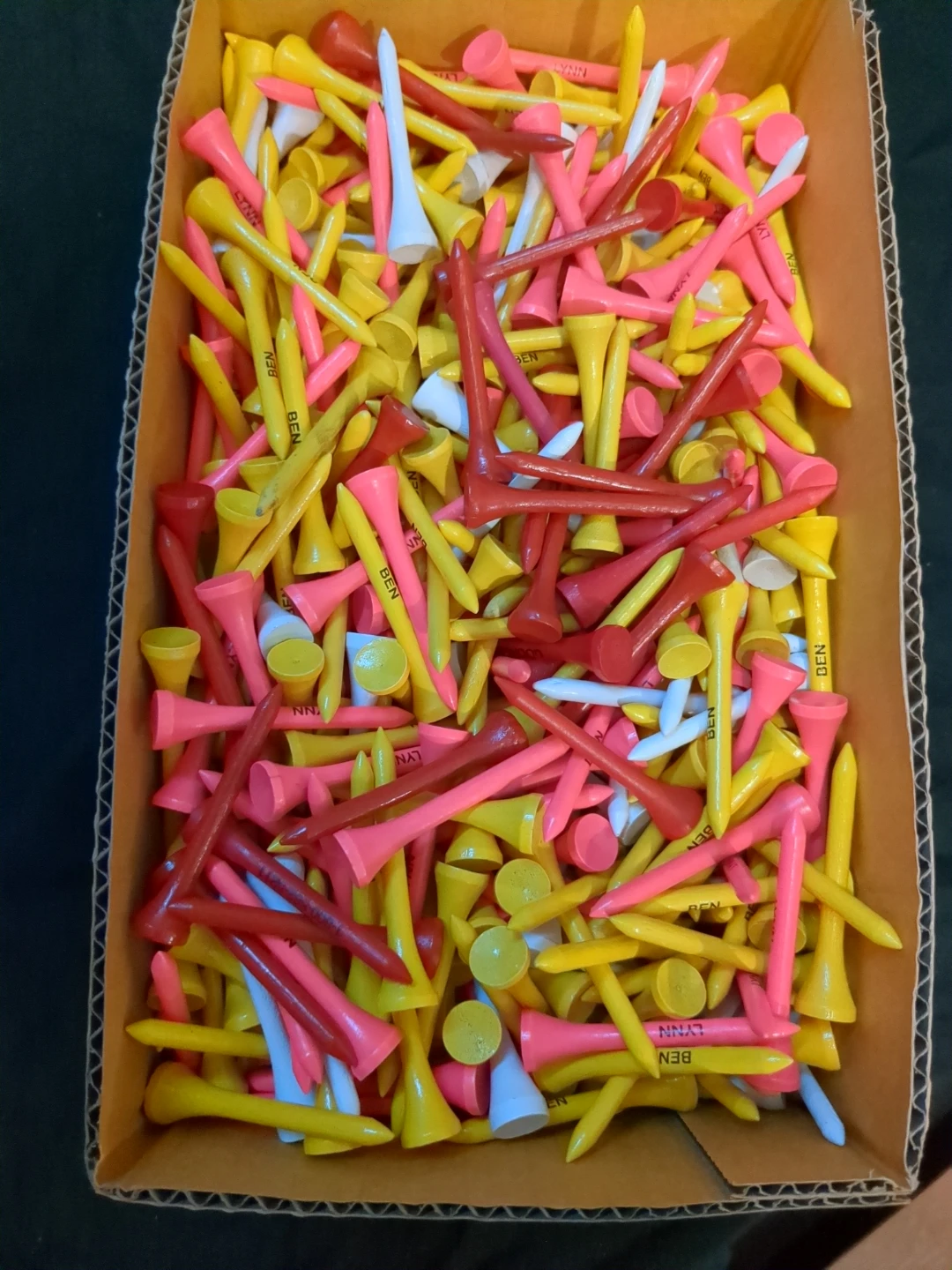 New! Wood Golf Tees! 120 for Only $5!