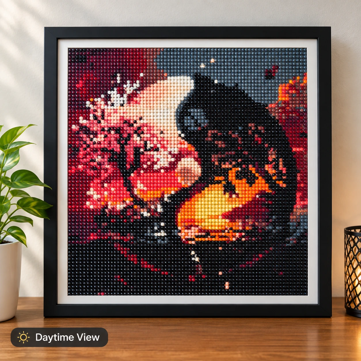 Beautiful Yin Yang Diamond Art