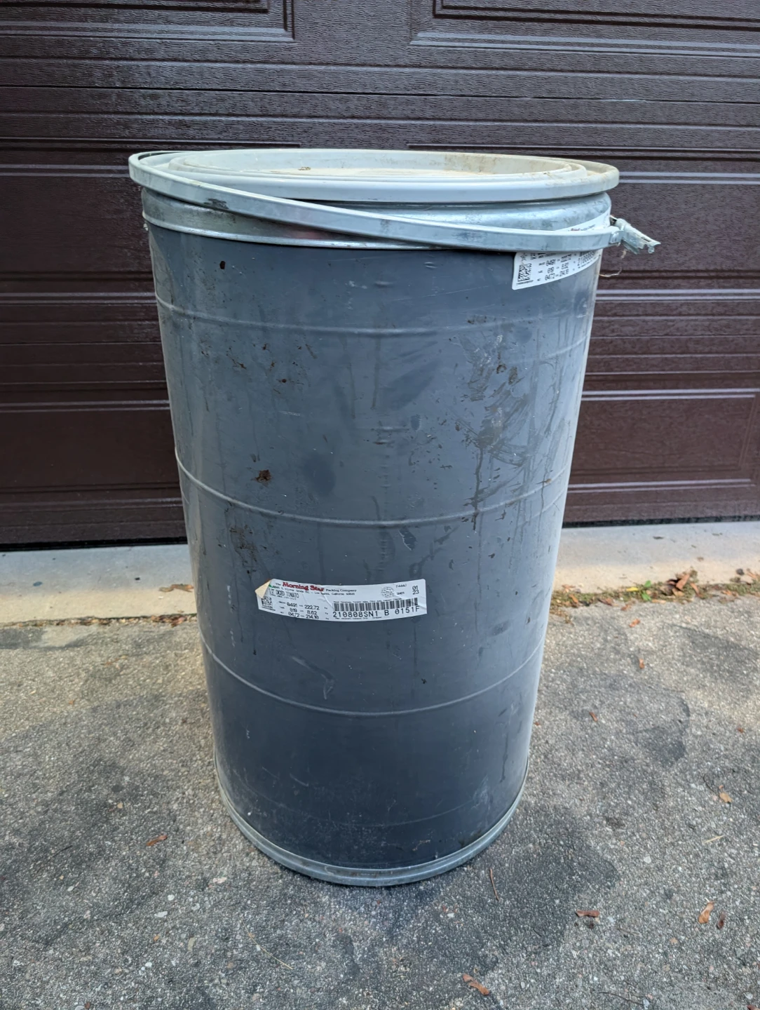 Shipping Barrel