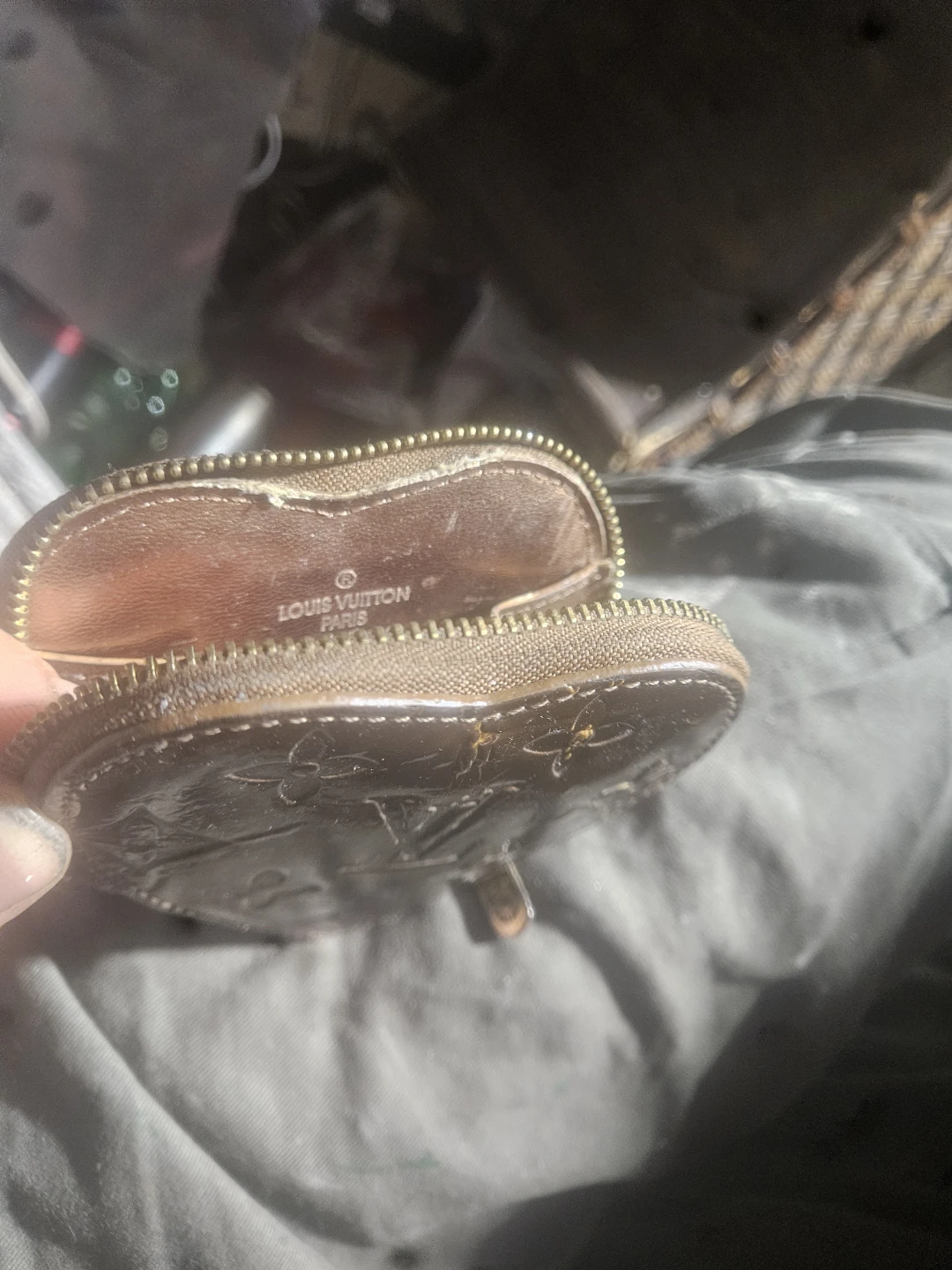 Louis Vuitton Heart Coin Purse - photo 2