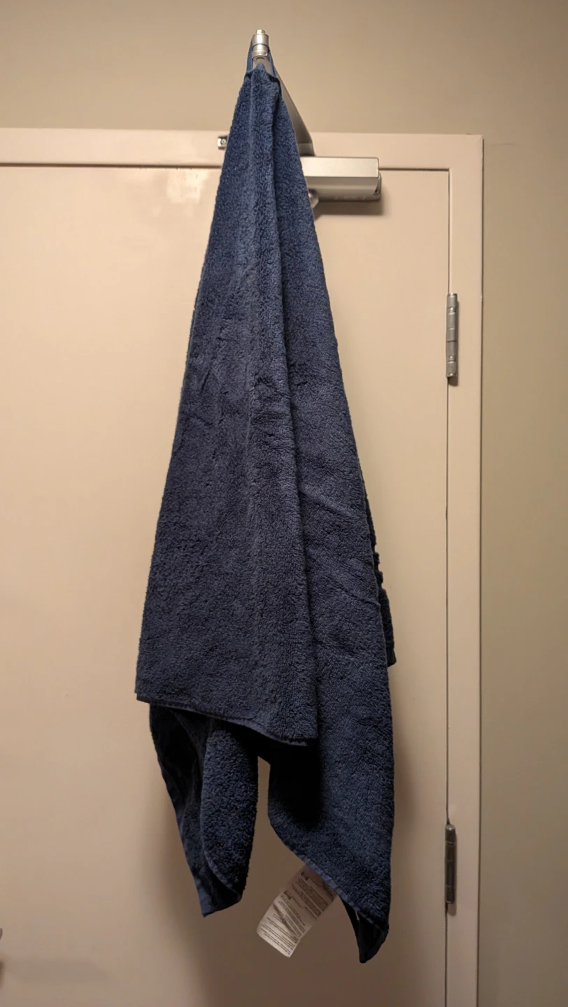 IKEA BROKGLIM Bath Towel - Dark Blue - photo 2