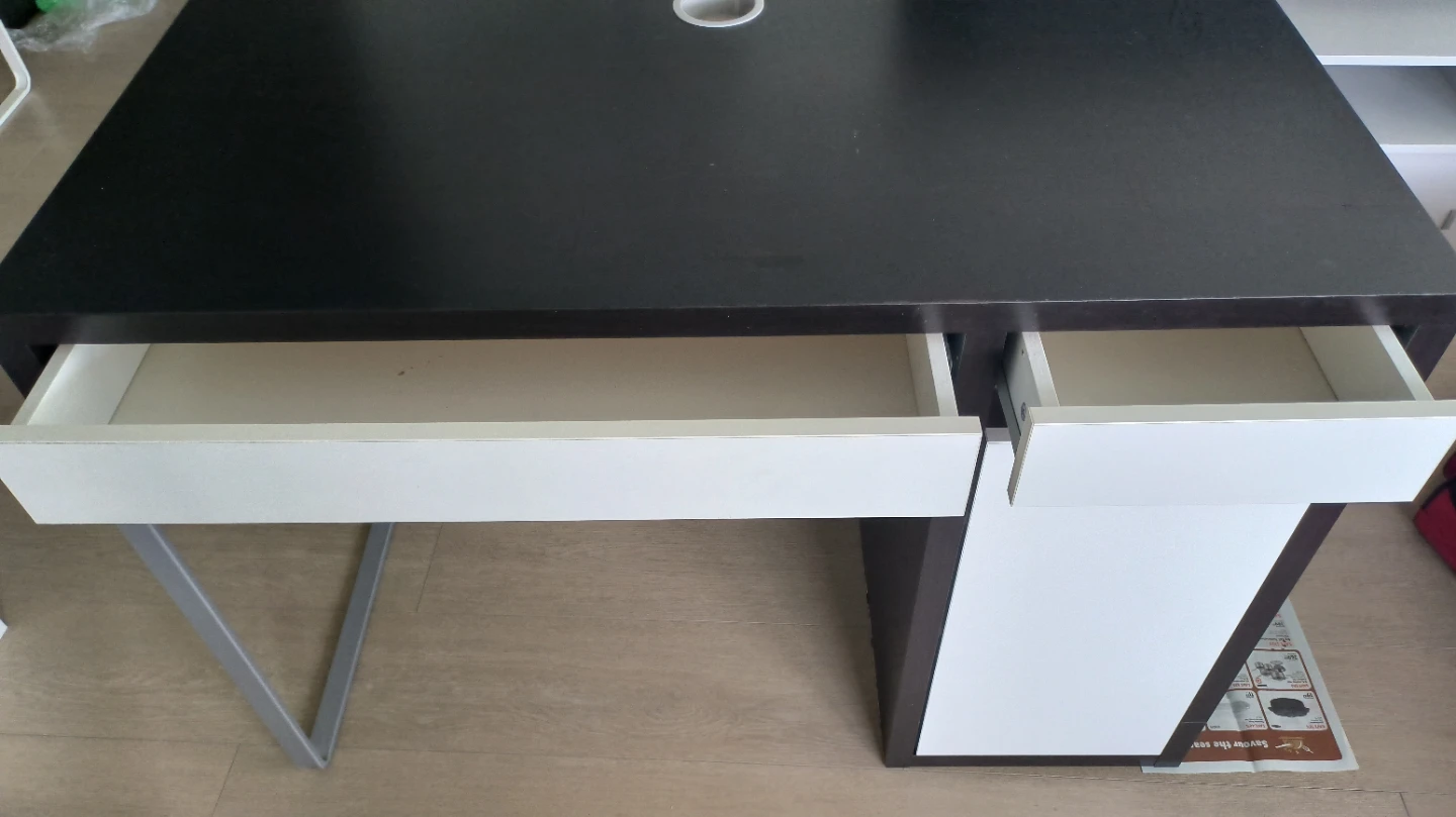 Ikea Micke Desk with Storage - photo 2