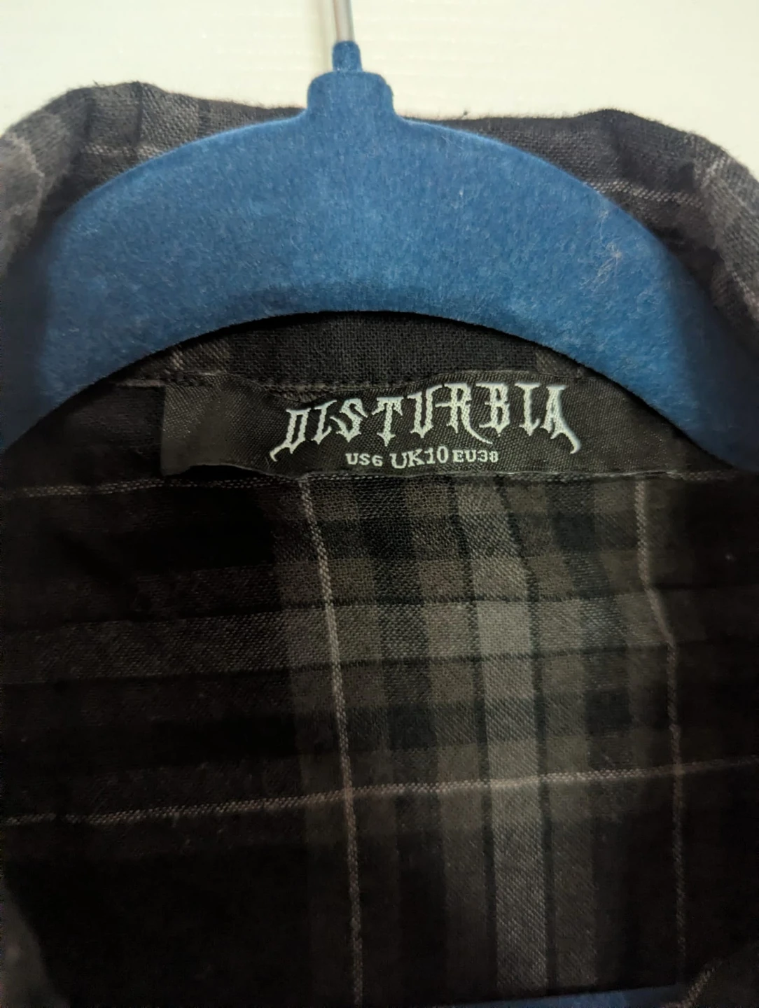Disturbia Plaid Cropped Shirt - photo 3