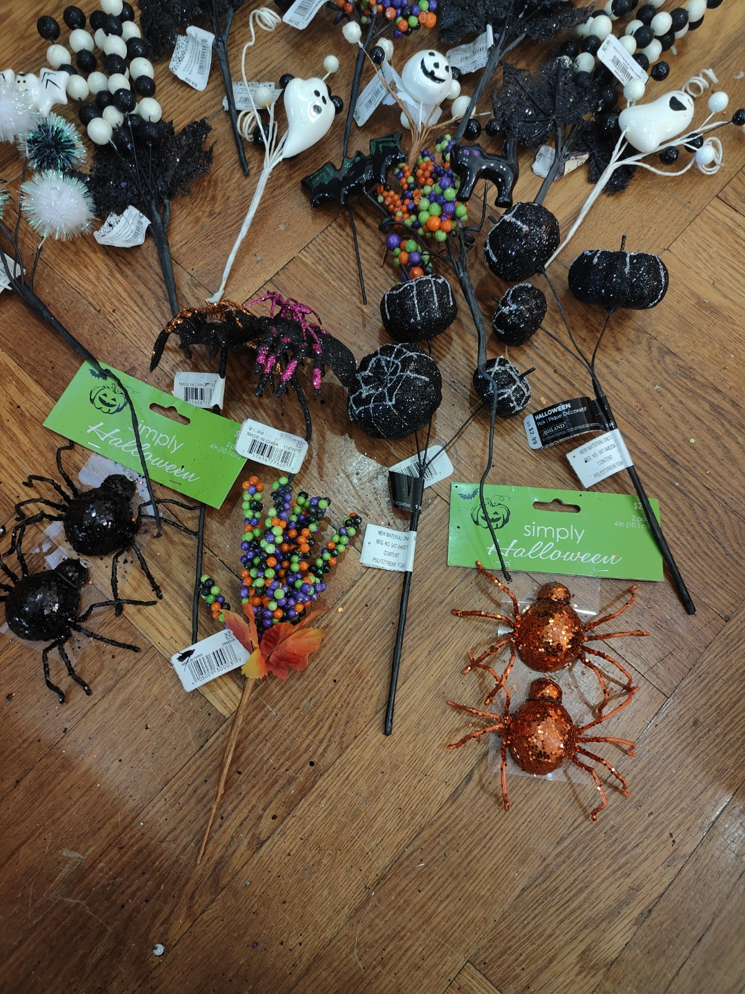 Halloween Decorative Picks Lot - photo 2