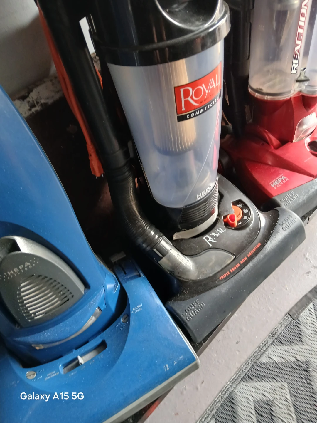 Carpet cleaners and vacuums new and used