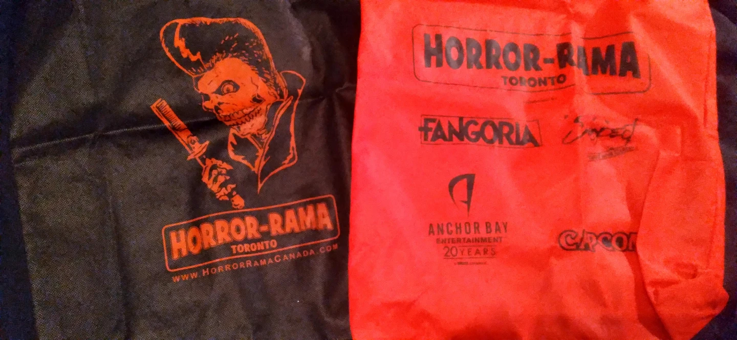 HORROR-RAMA COLLECTIBLE SWAG TOTE BAGS - photo 4