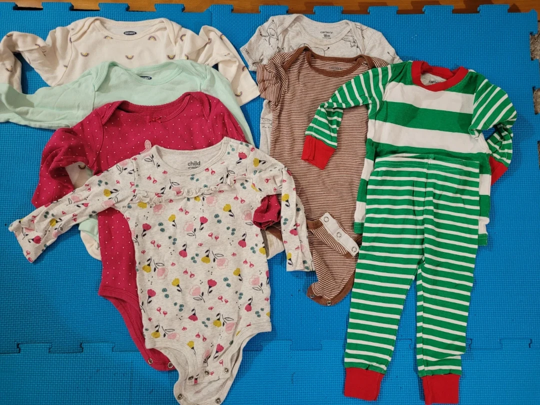 Baby Bodysuits and Pajamas Set