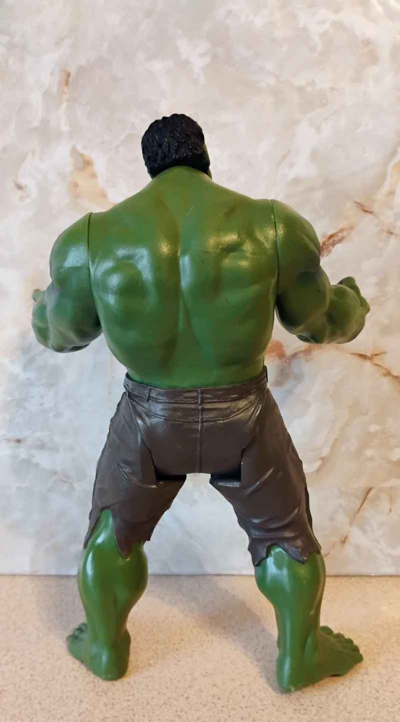 INCREDIBLE HULK POSEABLE TOY ACTION FIGURE (HASBRO) - photo 3