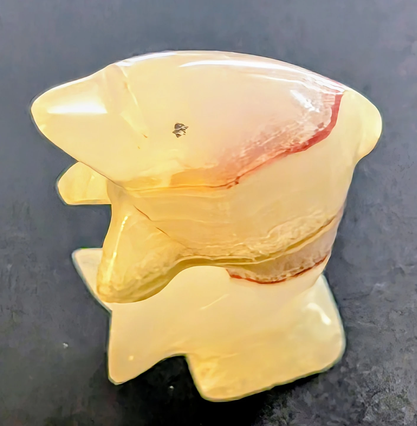 Carved Stone Dolphin 🐬 Figurine