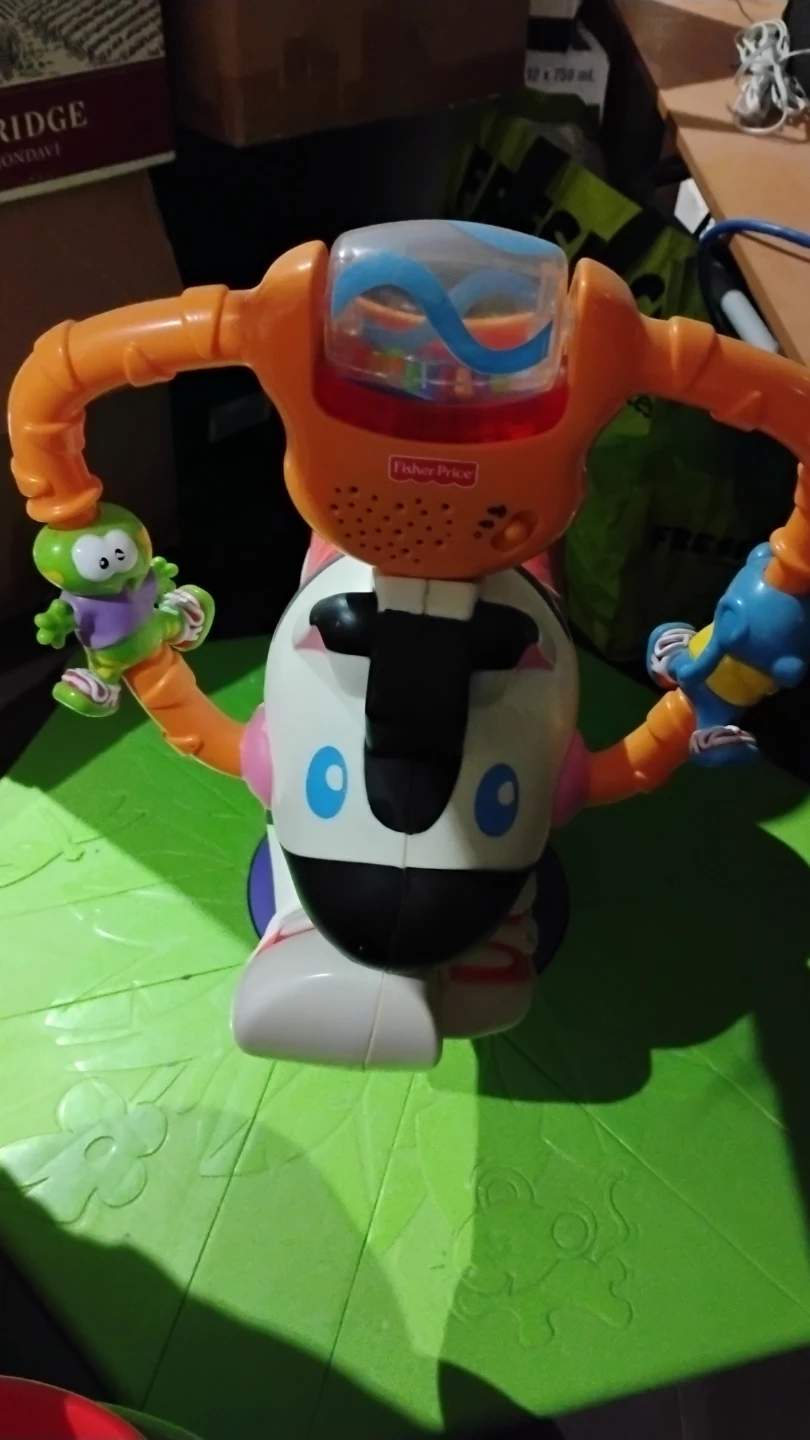 Fisher-Price Bounce and Spin Zebra - photo 2