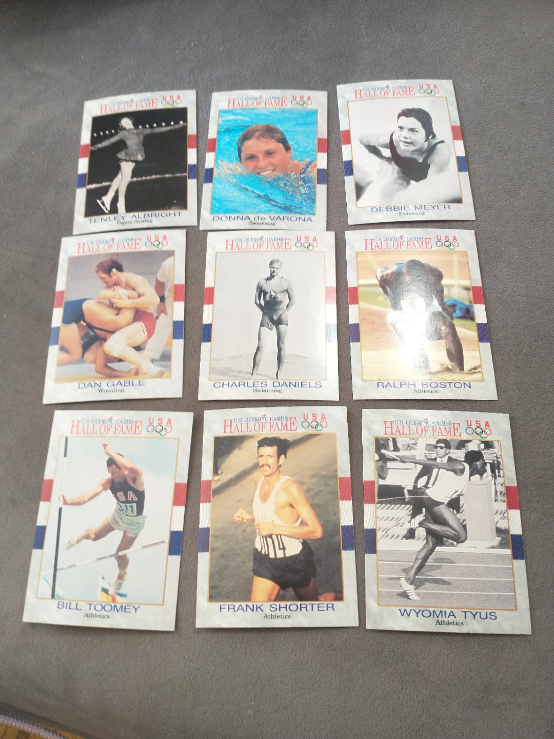 140, 1991 US Olympic Cards Hall of Fame Collection - photo 4