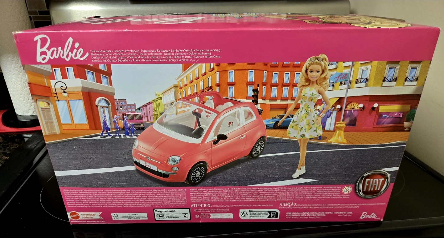 Barbie Fiat 500 Doll & Vehicle - photo 2