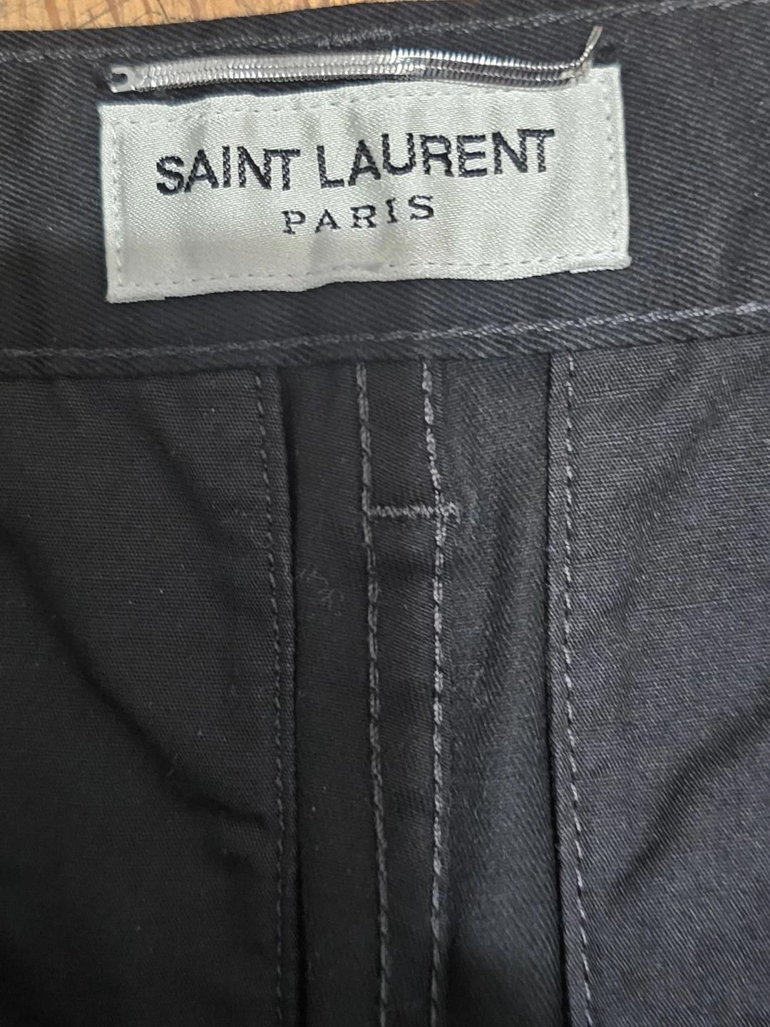 Saint Laurent Paris Black Pants - photo 2