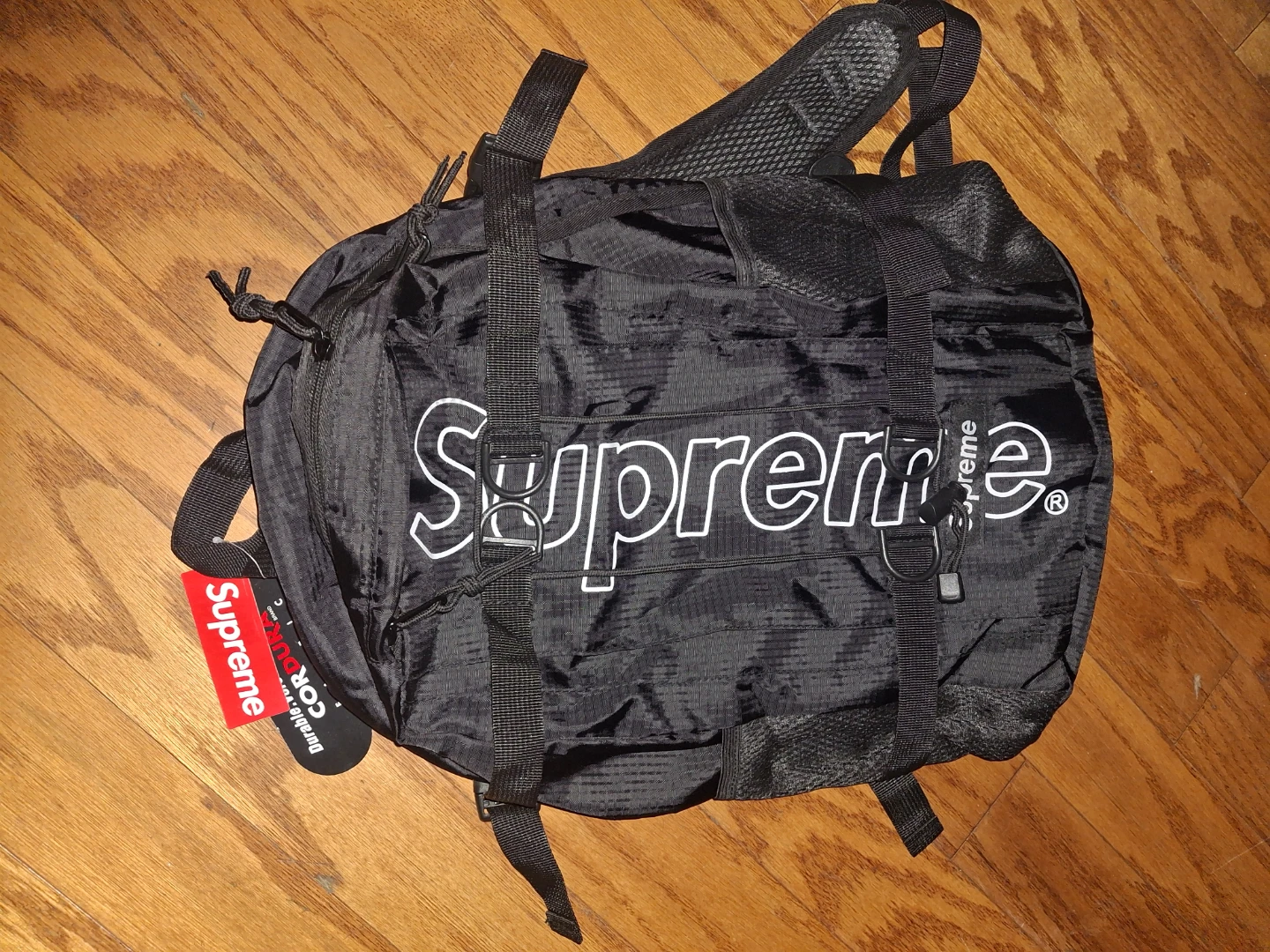 Supreme Black Backpack