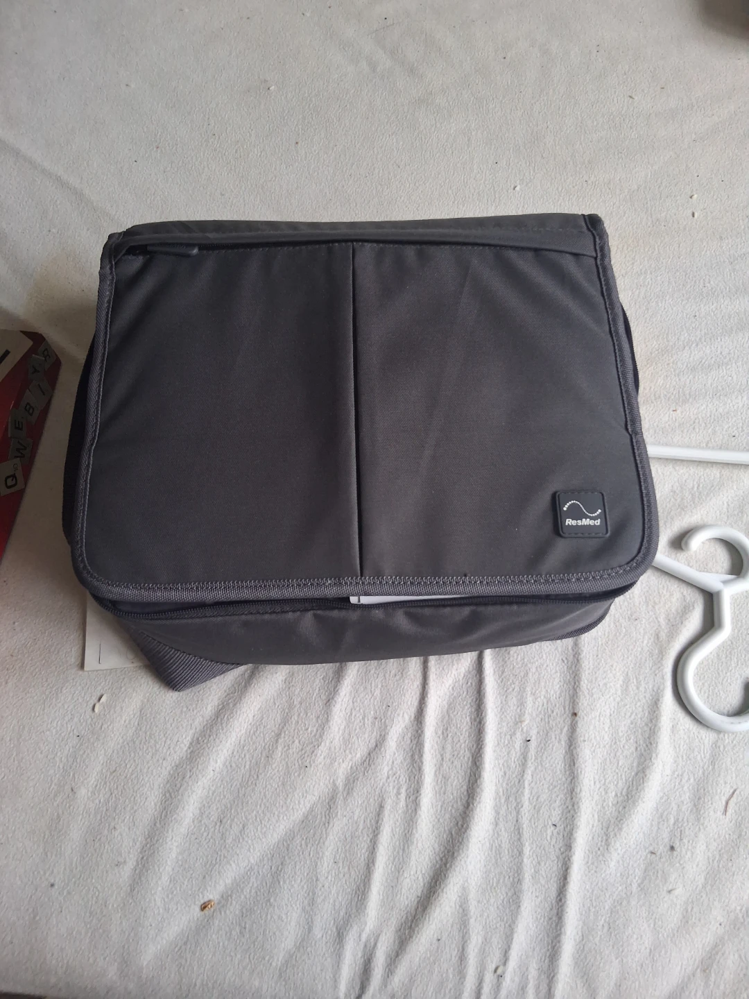 ResMed CPAP travel bag with accessories
