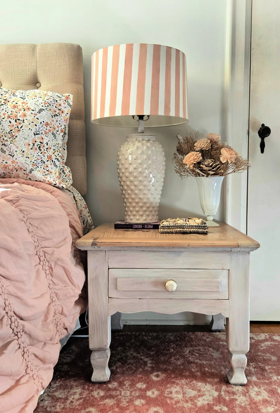 Set of Two Solid Wood Nightstands - photo 2
