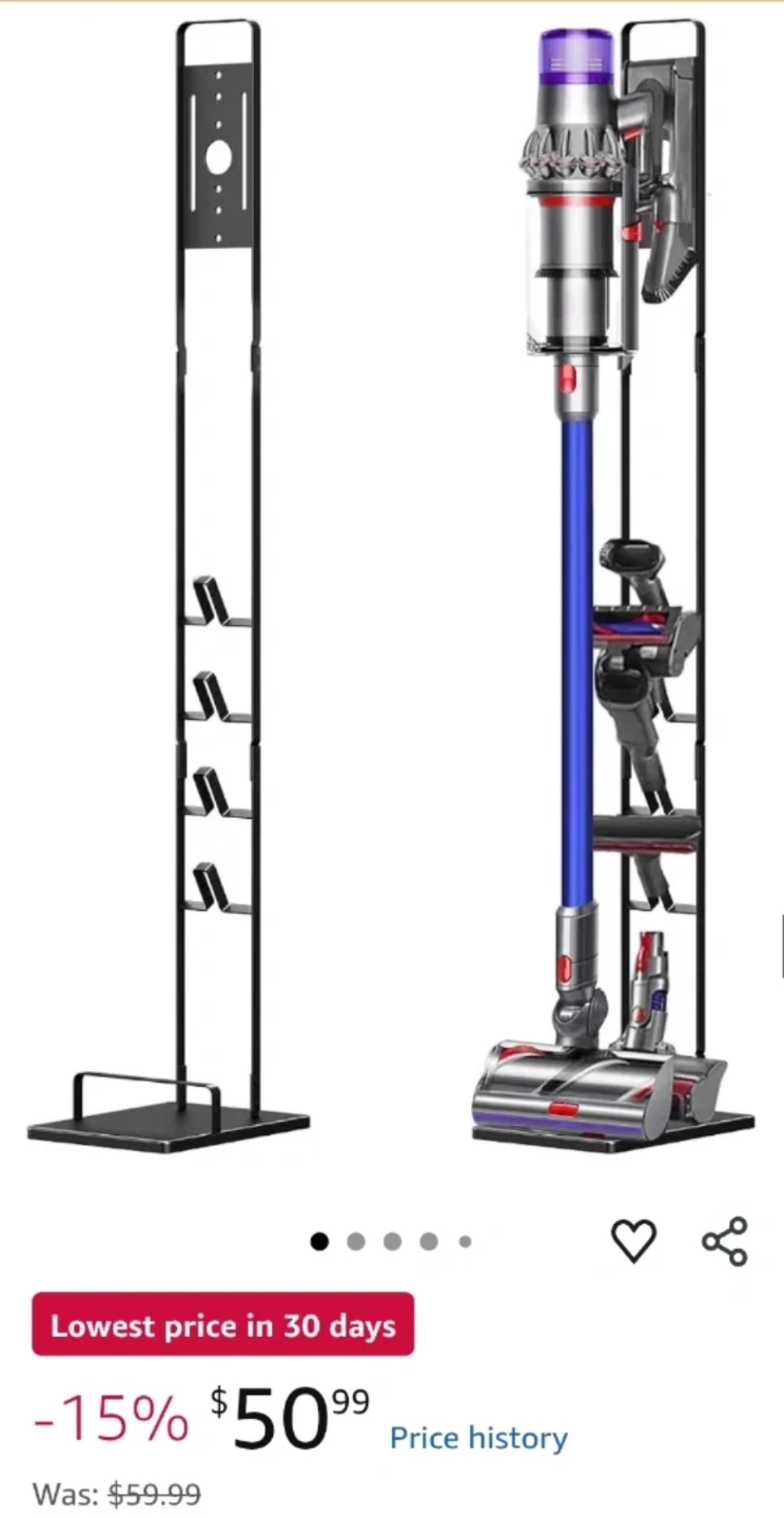 Dyson Vacuum Stand - photo 4