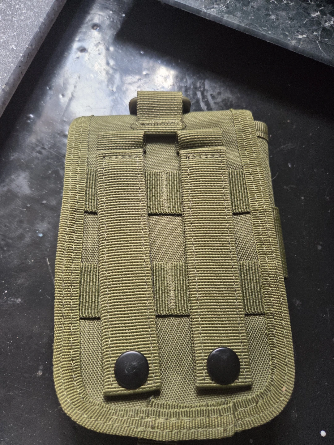 Olive Green Tactical MOLLE Pouch - photo 2