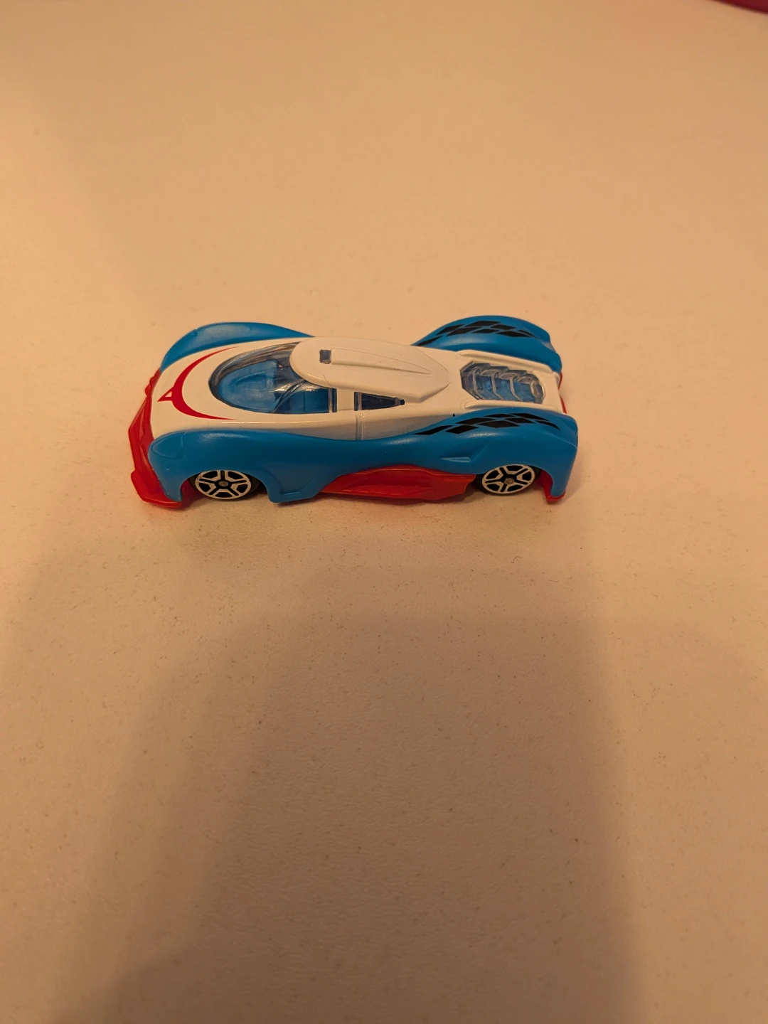 Hot Wheels Toy Car Blue and White - photo 2