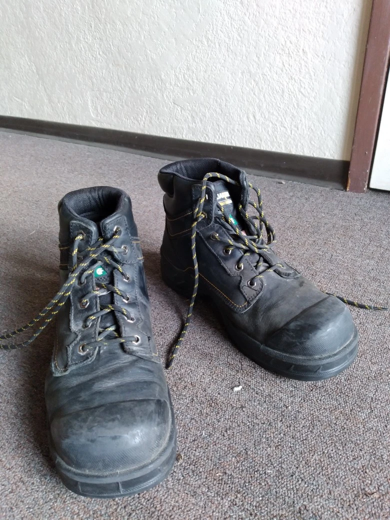 Men's Steel Toe Safety Work Boots size 12 - photo 3