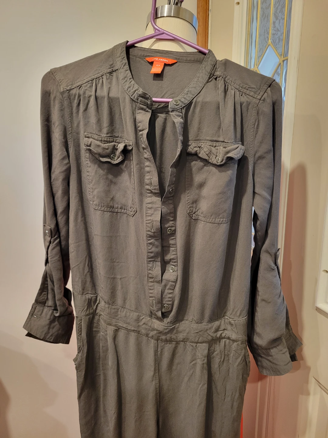 Joe Fresh Olive Green Jumpsuit - photo 2