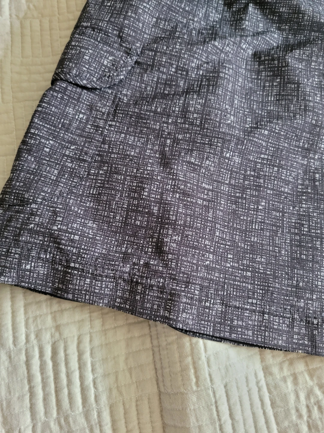 A🏈via athletic skort, grey and black, size S/P - photo 3