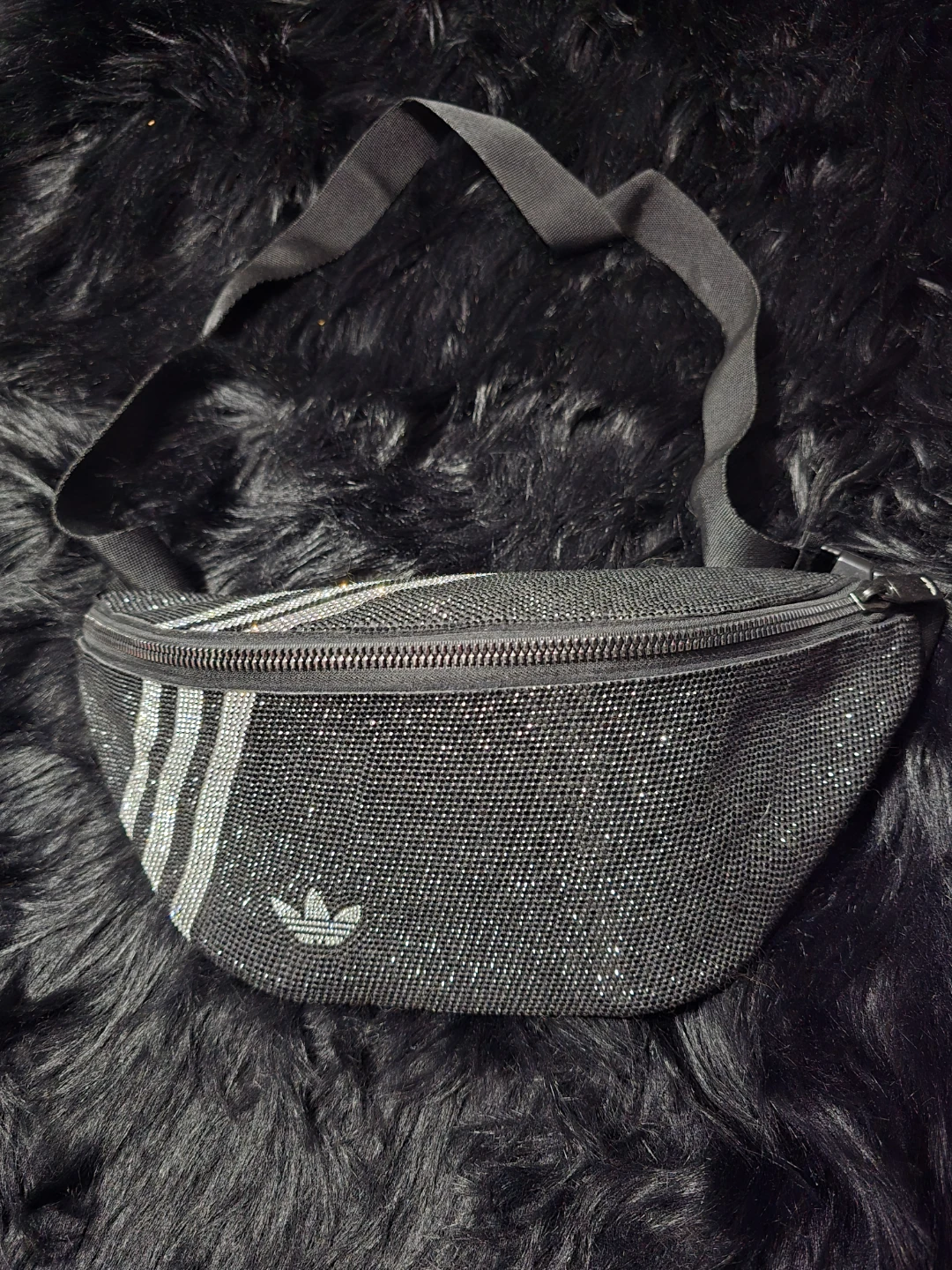 Adidas Rhinestone Waist Bag