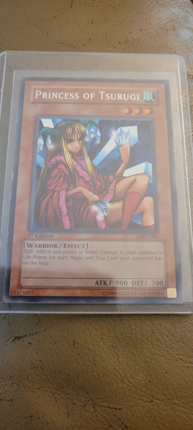 Princess of Tsurugi Yu-Gi-Oh! Card MRD-086 1st Edition