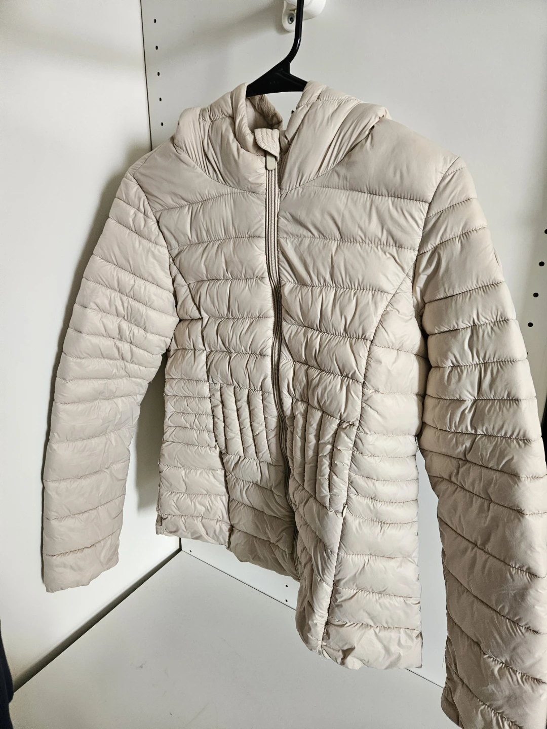 Cream Puffer Jacket