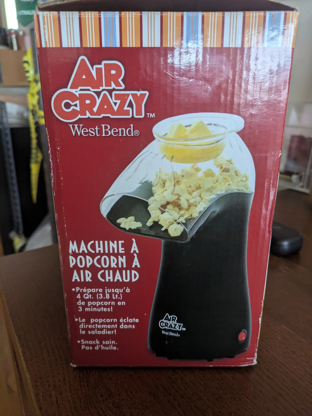 West Bend Air Crazy Hot Air Popcorn Popper - photo 3
