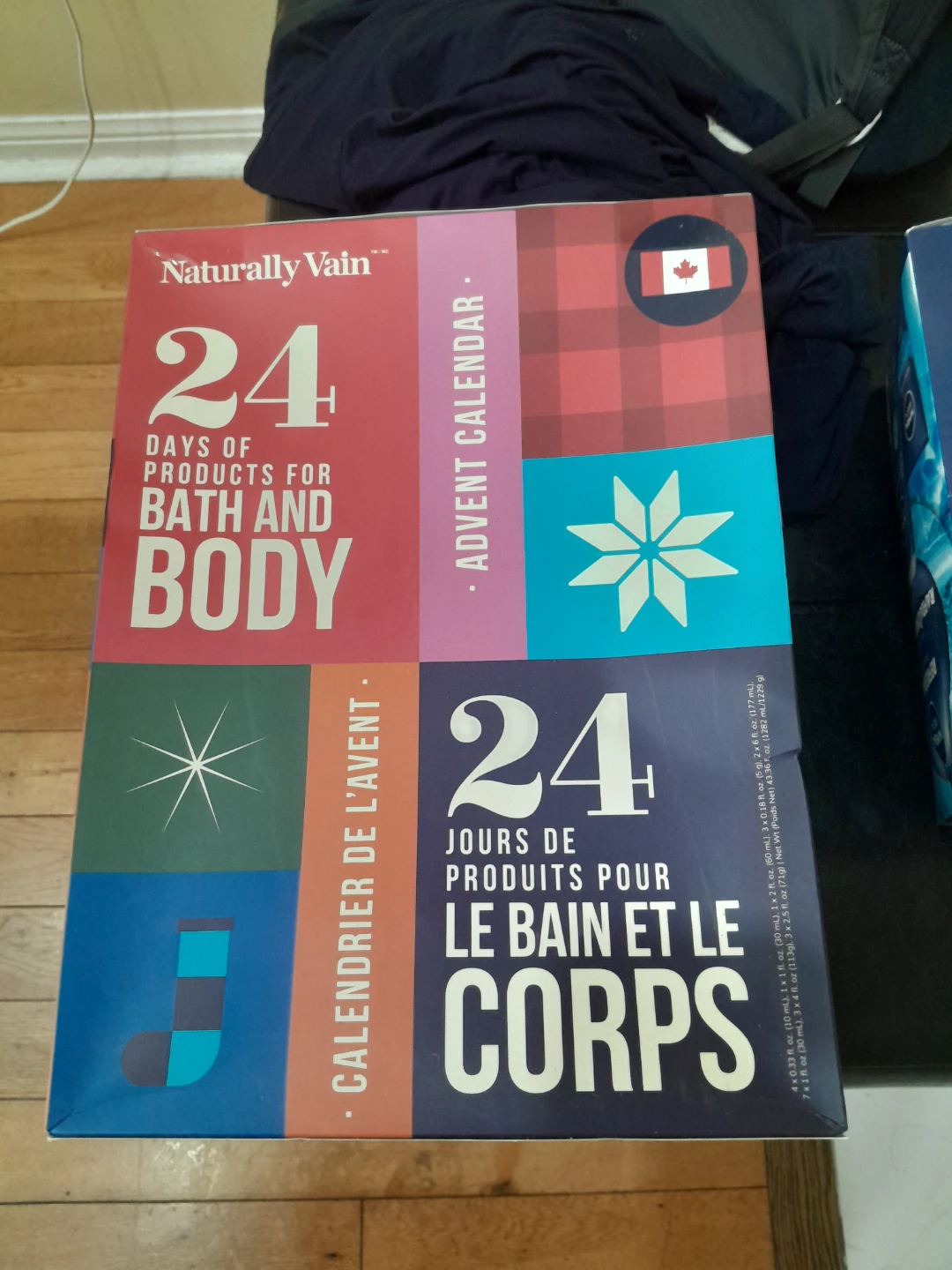 Naturally Vain 24 Days of Bath and Body Advent Calendar