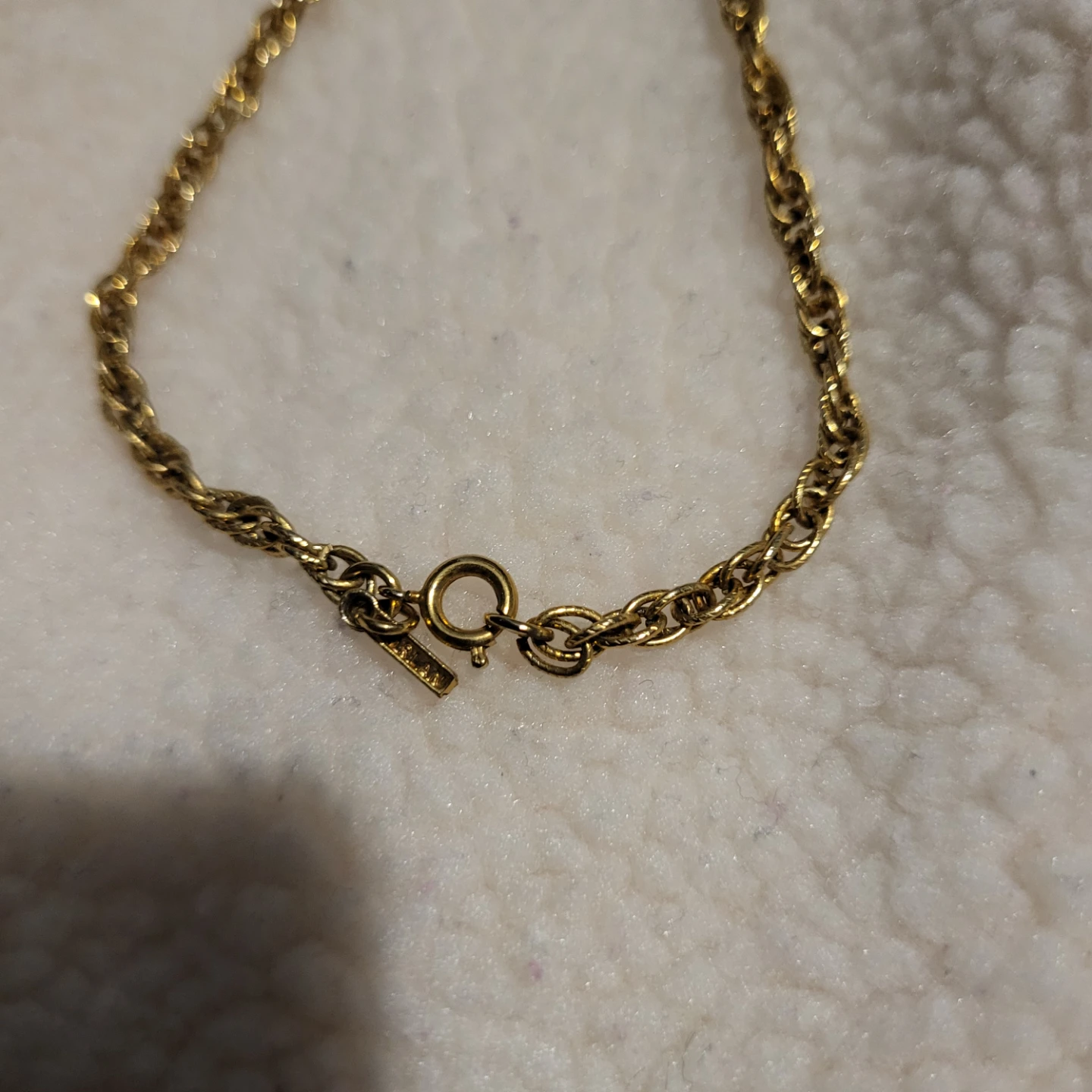 Gold-Tone Ankh Pendant Necklace - photo 3