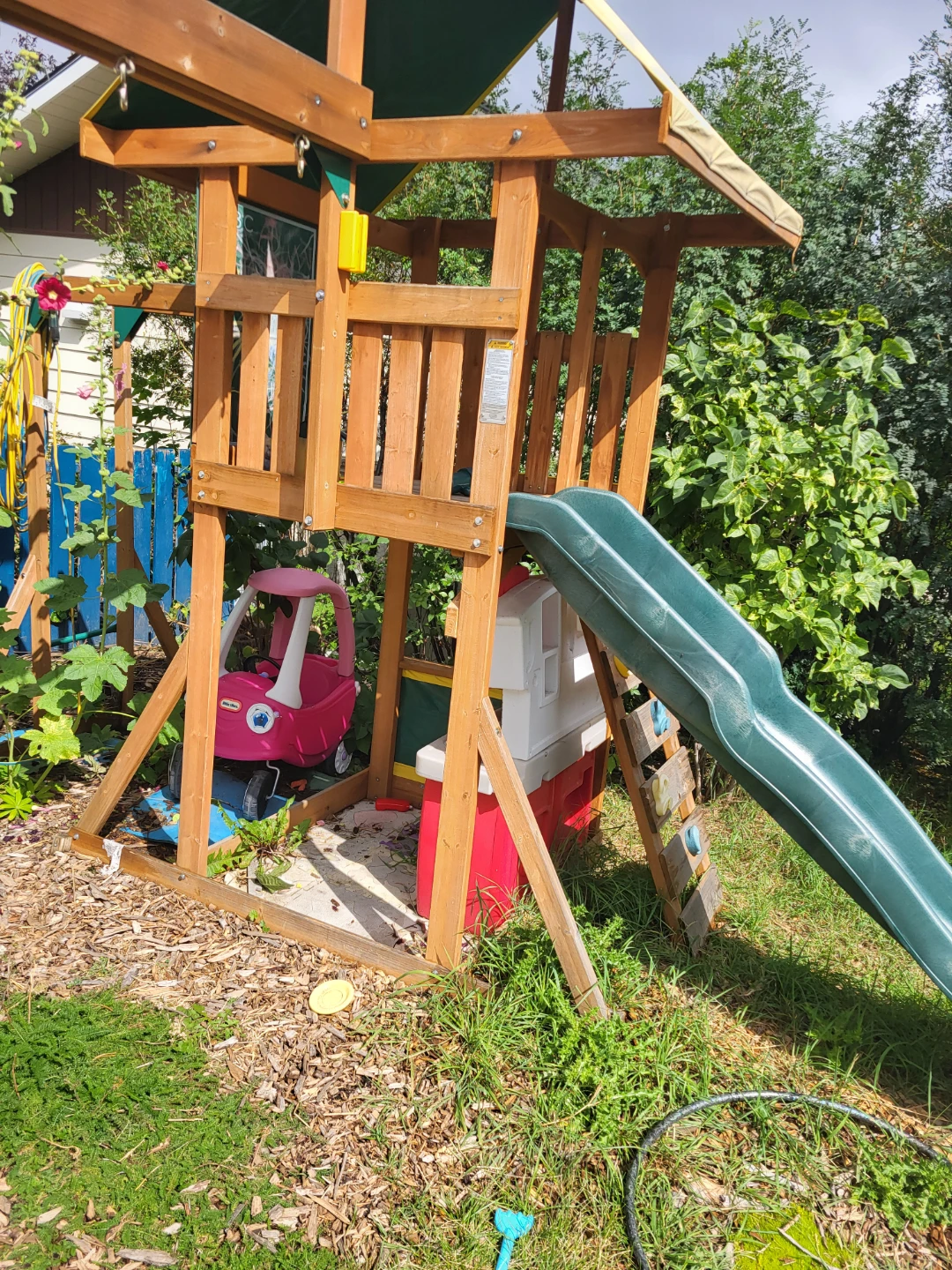Wooden Childrens Outdoor Playset - photo 2