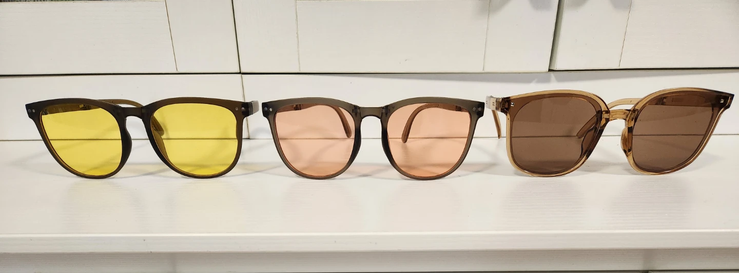 🏈 Set of 3 Folding Sunglasses - photo 2