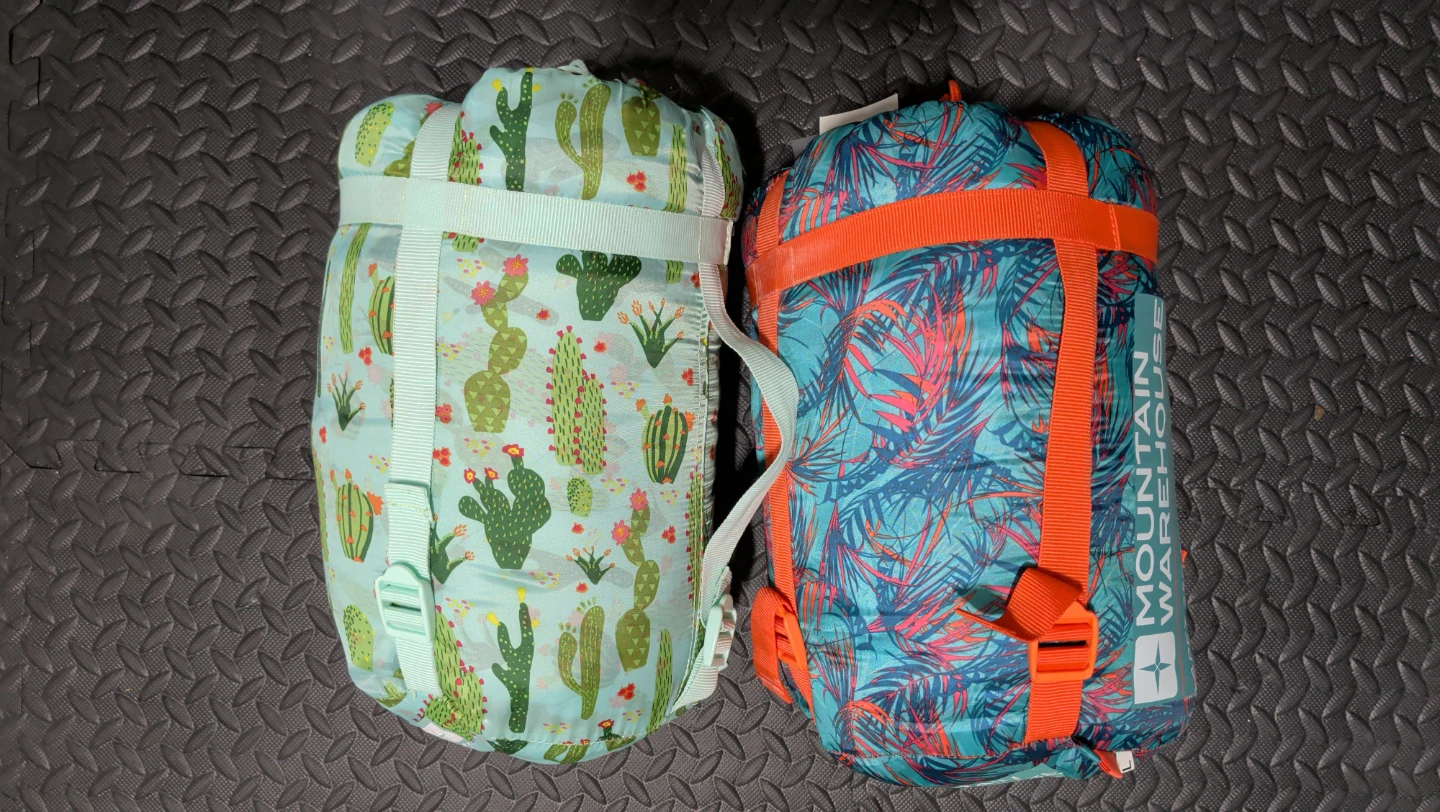 Two Sleeping Bags plus inflatable sleeping pads