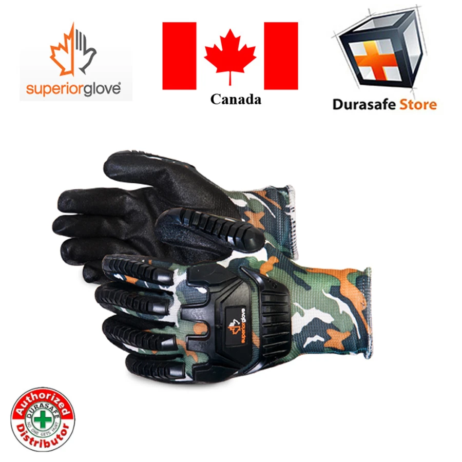 Superior Glove Camo Work Gloves