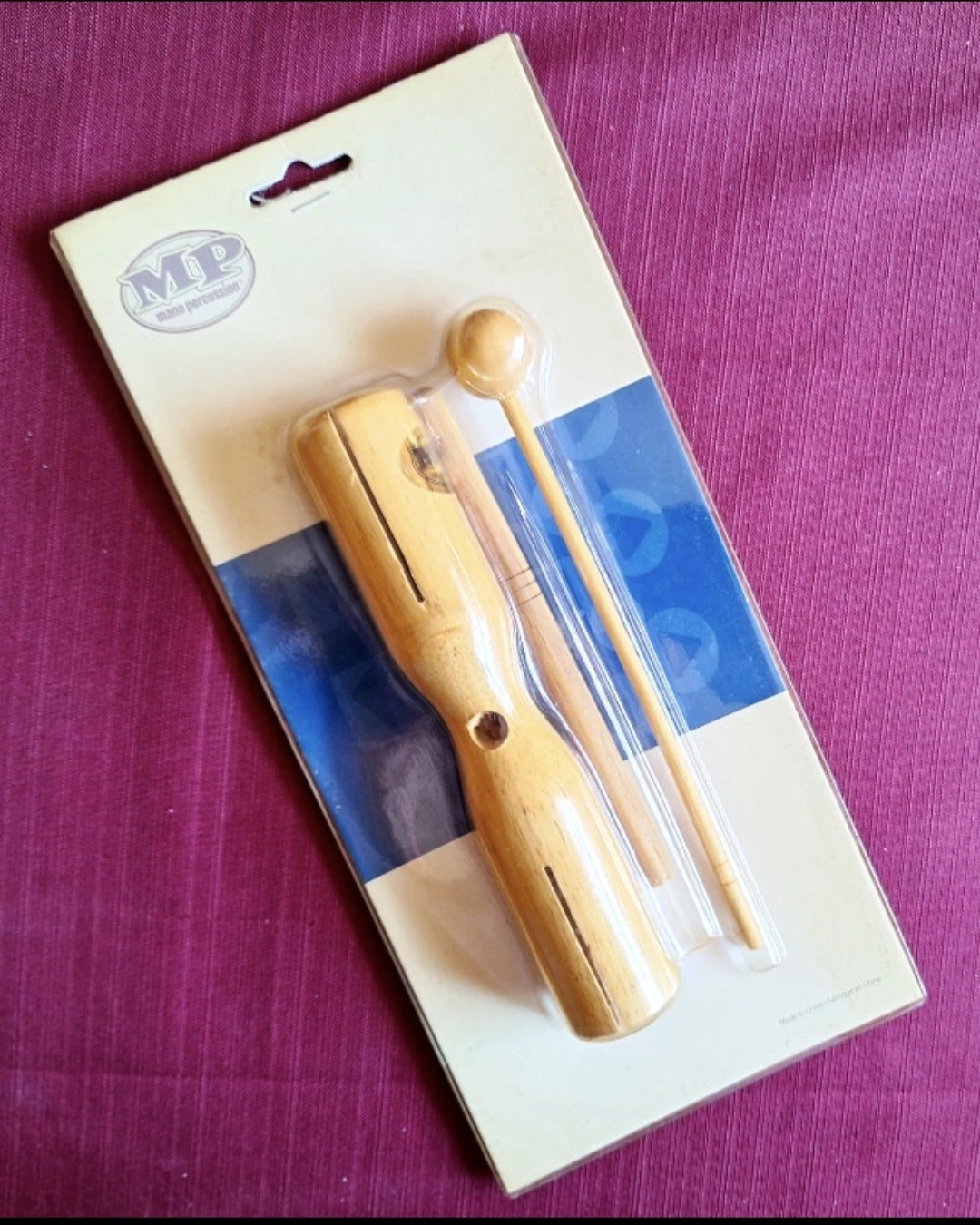 Mano Percussion DOUBLE TONE BLOCK Small Model MP-DTBS