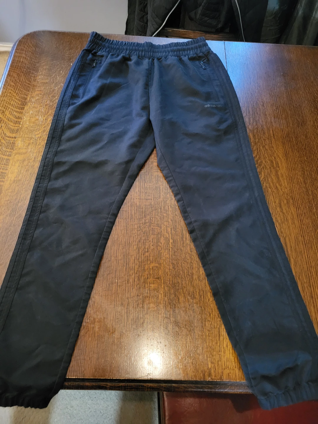 Adidas Neo Black Sweatpants Small