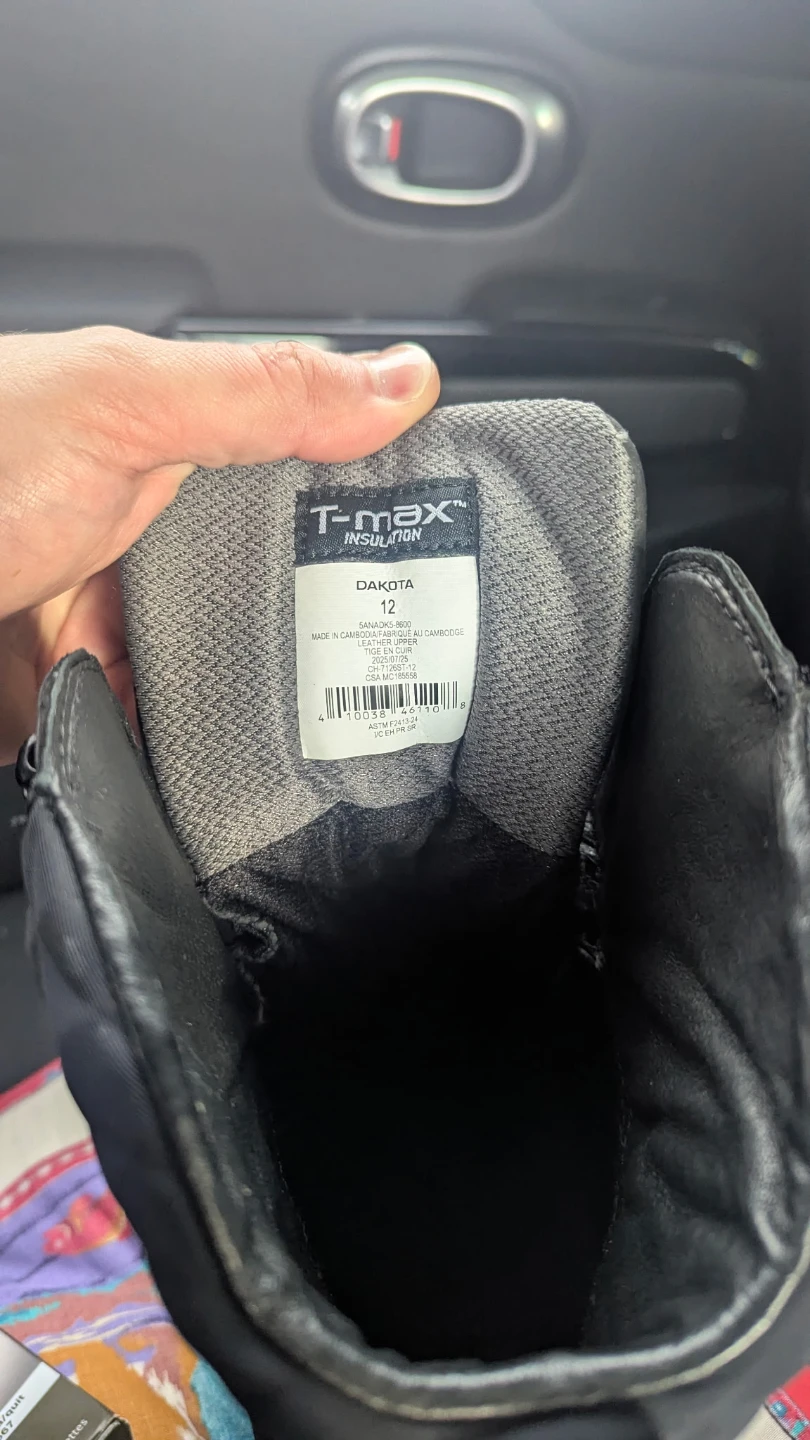 Dakota WorkPro Series 8 Inch Work Boots Size 12