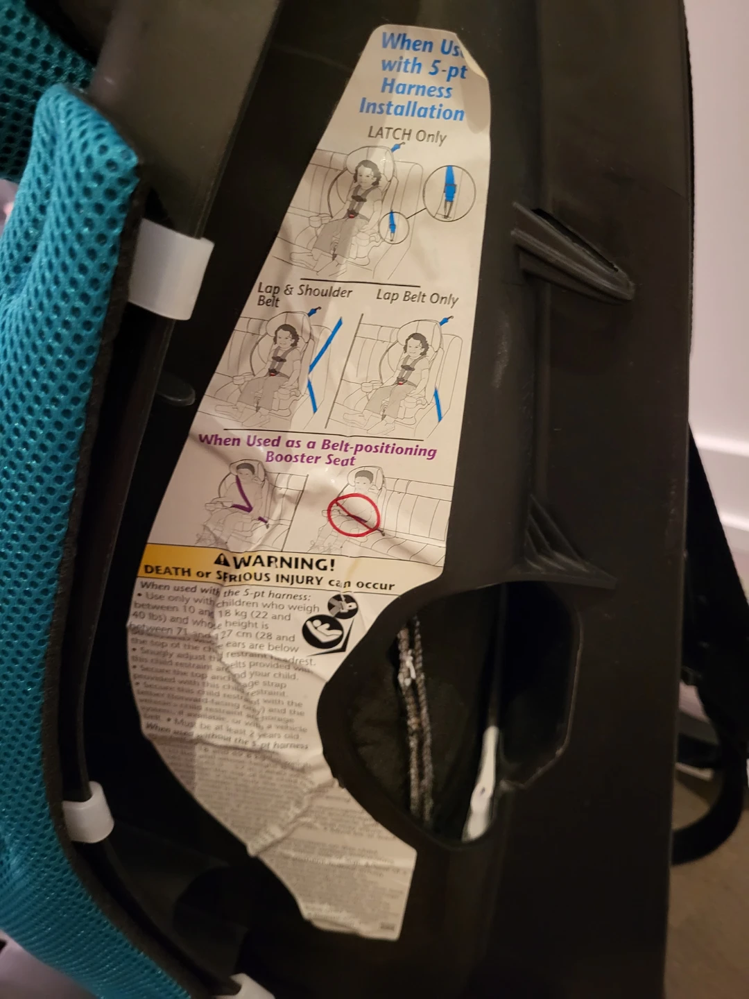 Evenflo Car Seat - photo 5