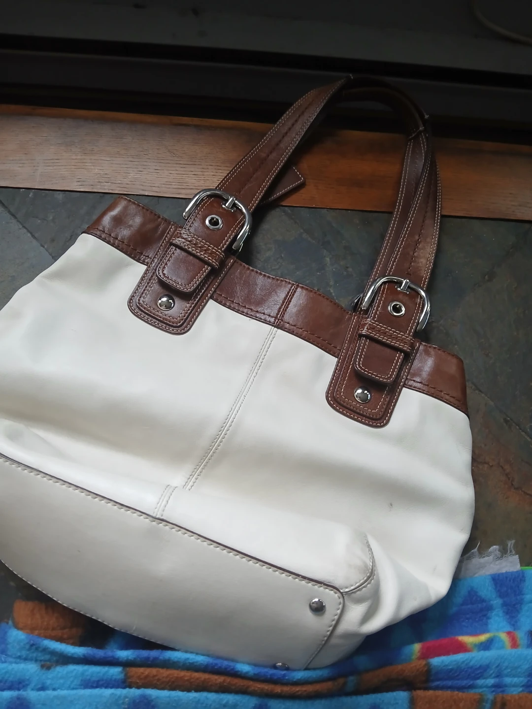 Coach leather shoulder bag - photo 2