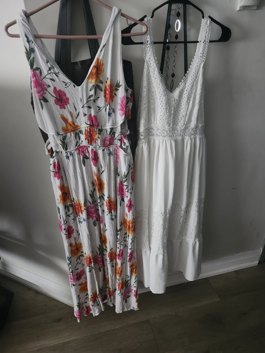 Two Summer Dresses and One Lace Tank Top