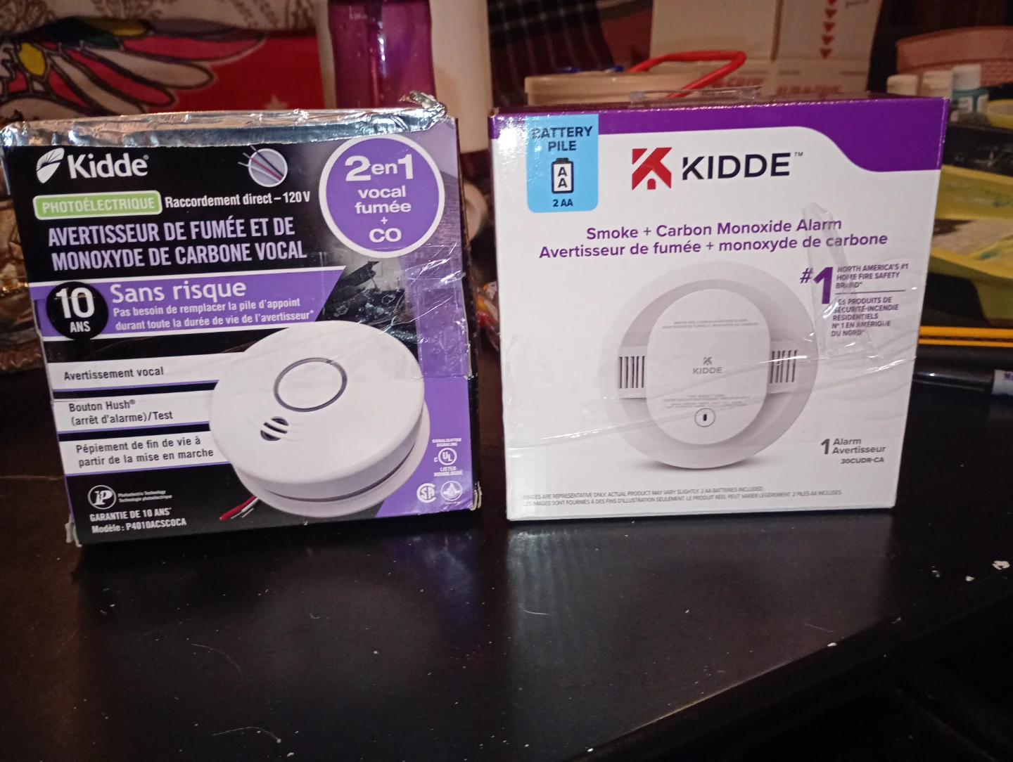 Kidde Smoke and Carbon Monoxide Alarms (2 Units)