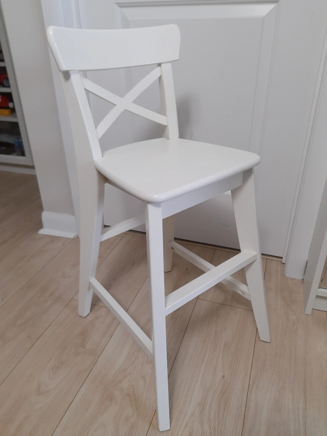 Ikea INGOLF Junior Chair, White - photo 2