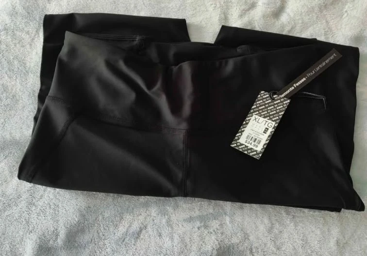 Brand New Black Workout Leggings Size XL - photo 2